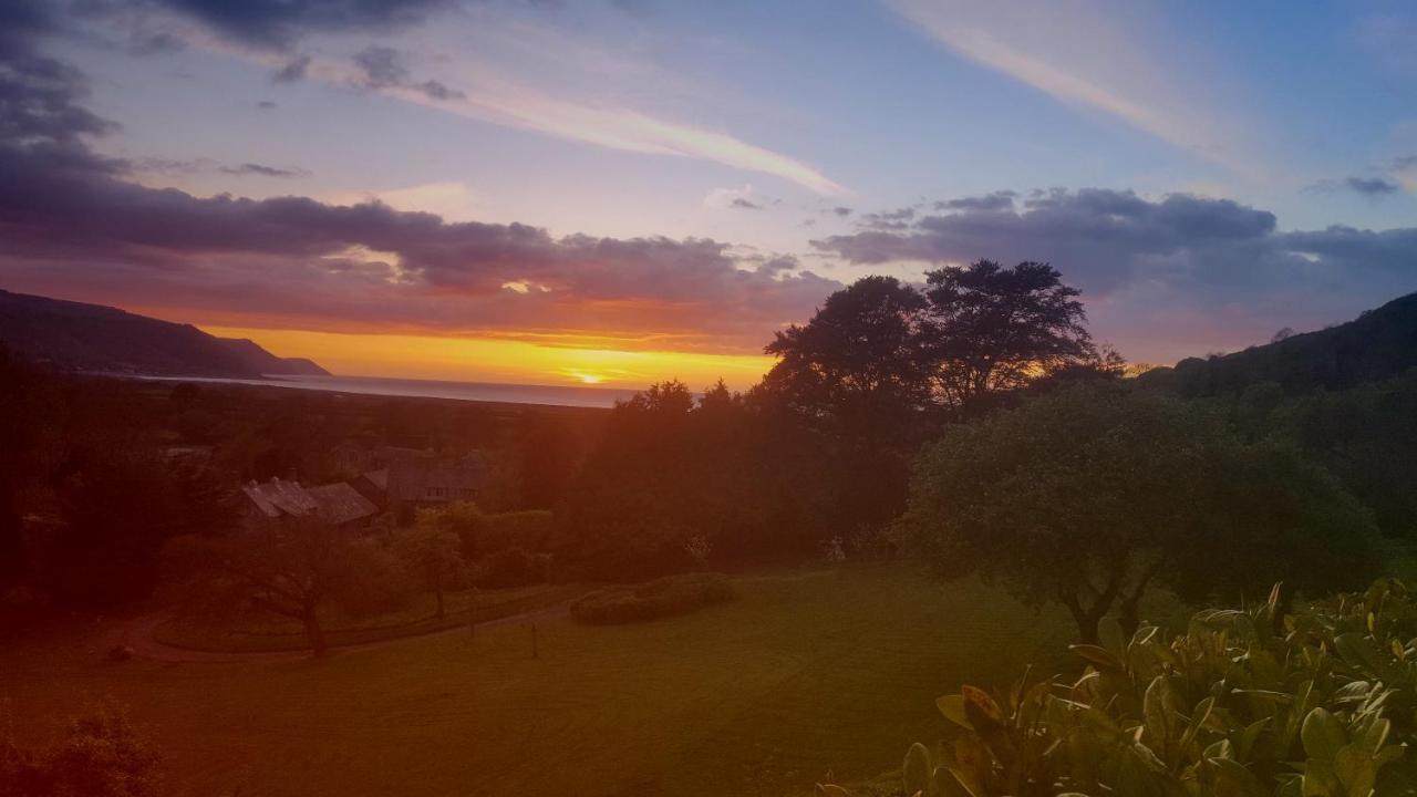 Luxury Bed And Breakfast At Bossington Hall In Exmoor, Somerset Porlock Exteriér fotografie