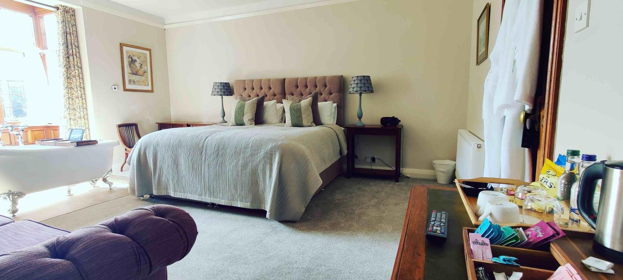 Luxury Bed And Breakfast At Bossington Hall In Exmoor, Somerset Porlock Pokoj fotografie