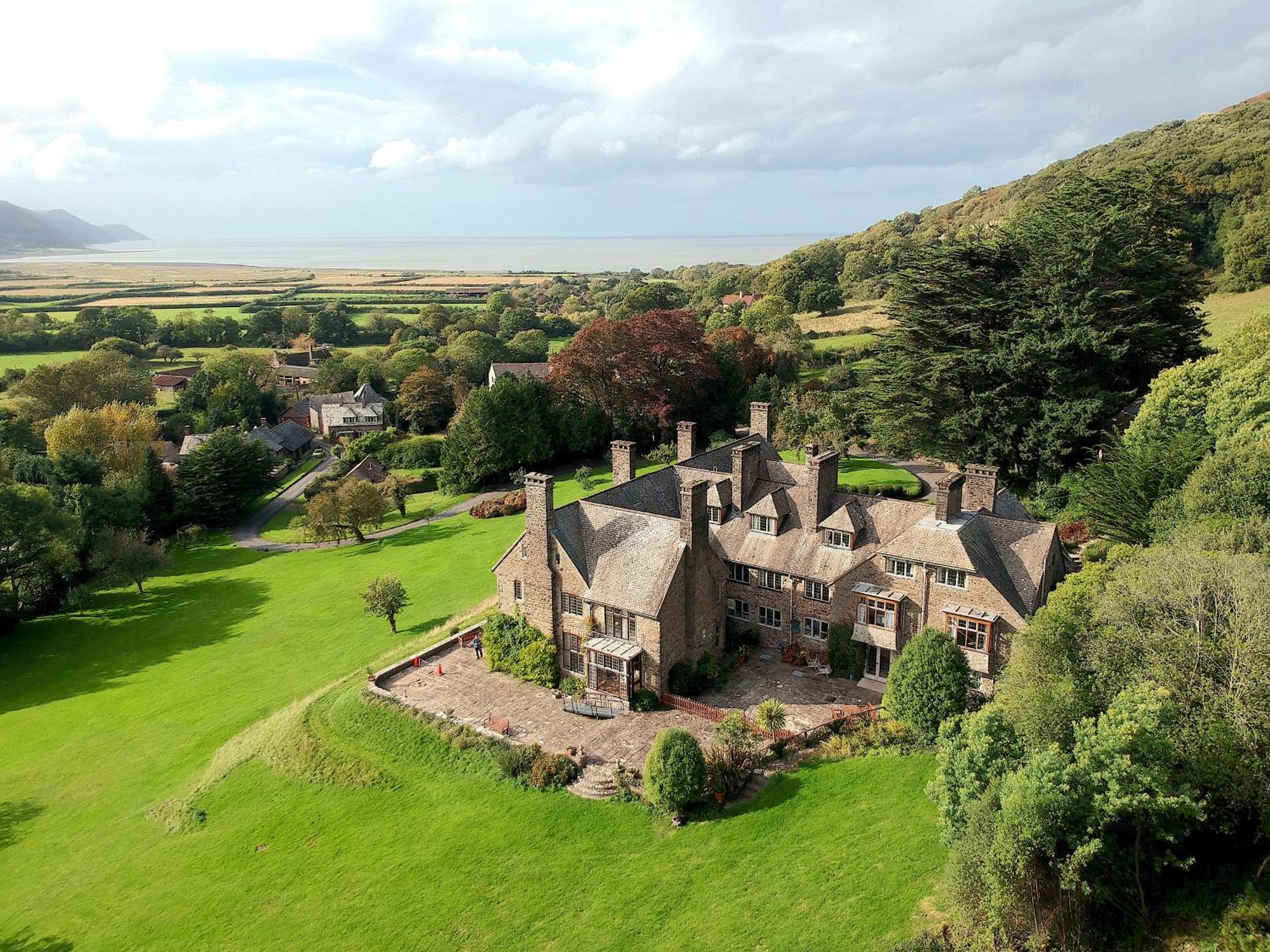 Luxury Bed And Breakfast At Bossington Hall In Exmoor, Somerset Porlock Exteriér fotografie