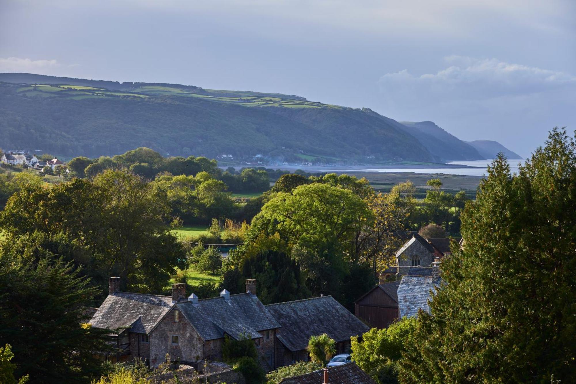 Luxury Bed And Breakfast At Bossington Hall In Exmoor, Somerset Porlock Exteriér fotografie