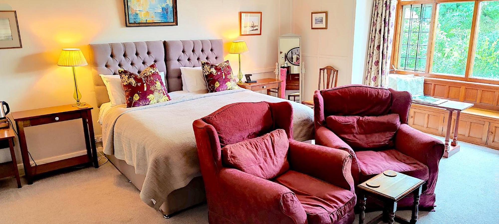 Luxury Bed And Breakfast At Bossington Hall In Exmoor, Somerset Porlock Exteriér fotografie