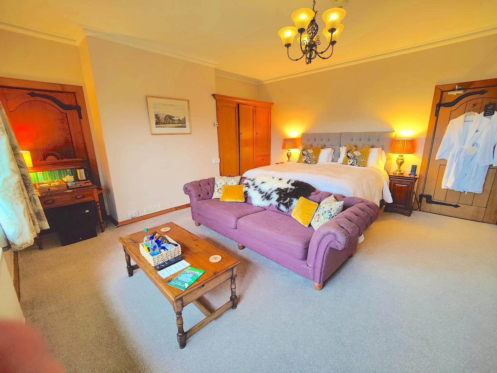 Luxury Bed And Breakfast At Bossington Hall In Exmoor, Somerset Porlock Exteriér fotografie